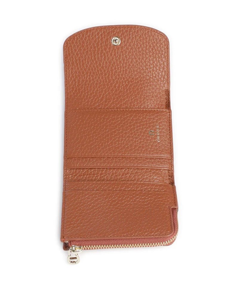 Aigner Carré Soft Geldbörse cognac brown
