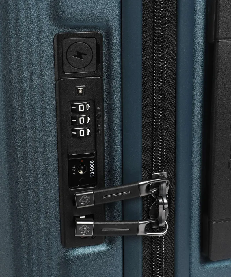 Samsonite Nuon 4-Rollen Trolley matt petrol blue