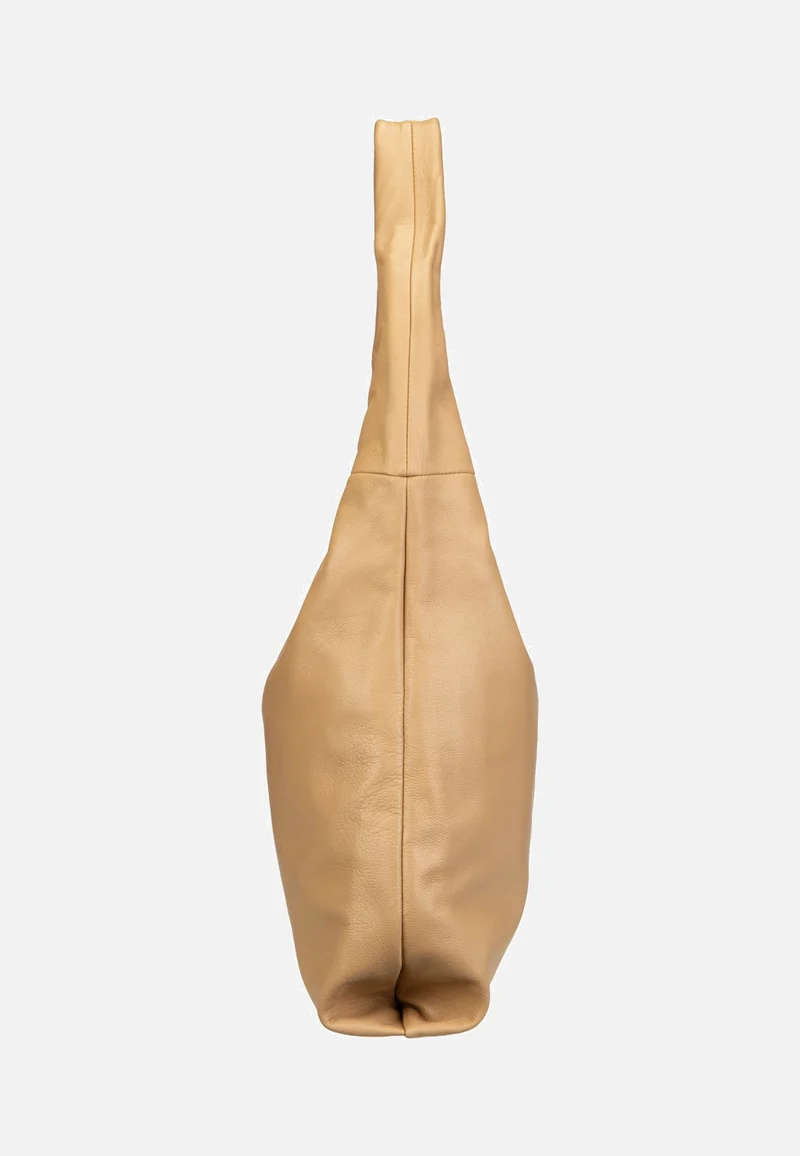 Mira Hobo L Vintage Goat Light Tan - Hobo Bag