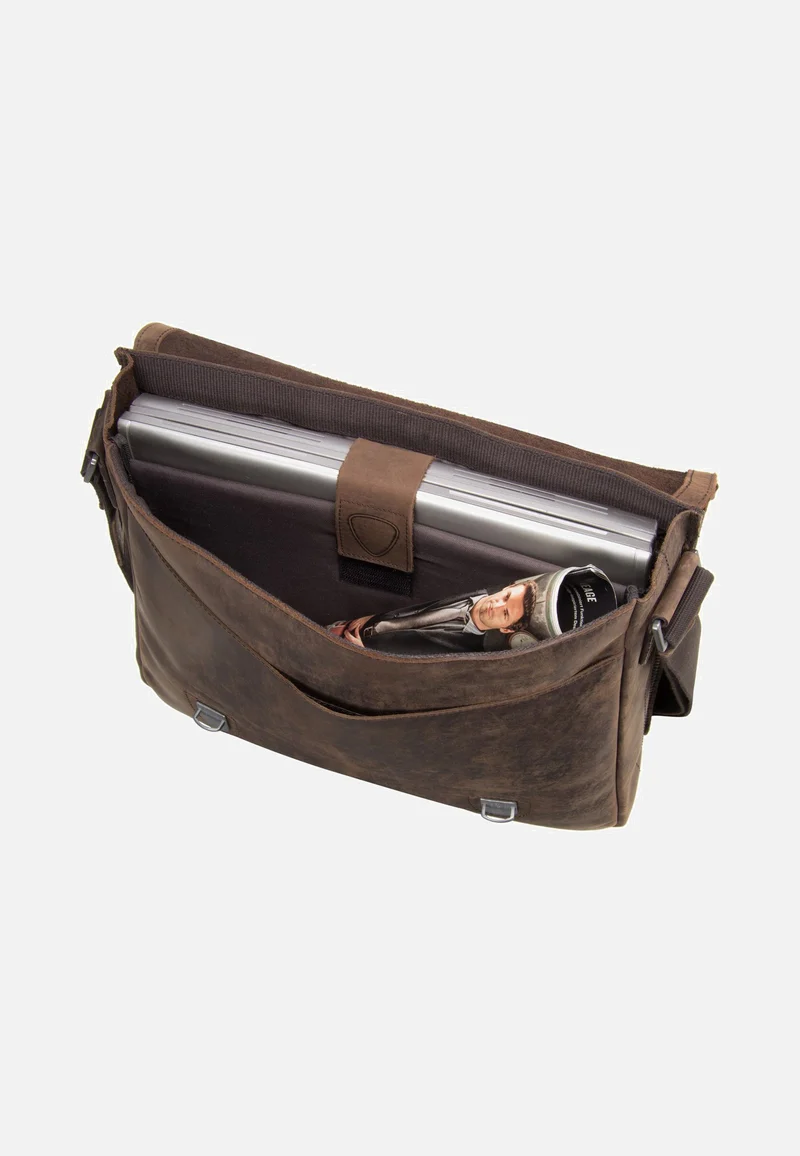 Richmond Messenger LH Dark Brown - Messenger Bag