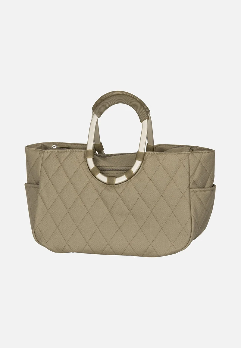 Loopshopper M Frame Rhombus Olive - Einkaufskorb