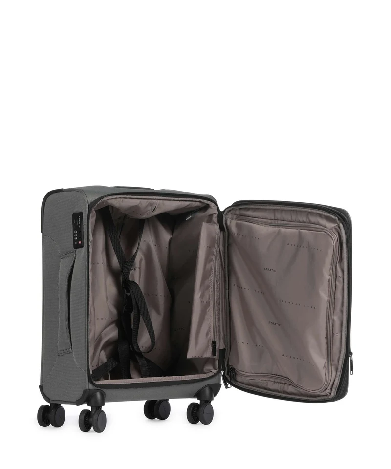 Stratic Bendigo Light+ 4-Rollen Trolley silver