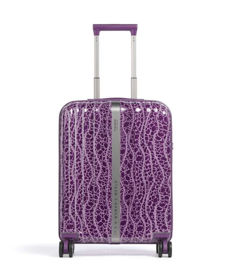 Travelite Lascana Edition 4-Rollen Trolley plum