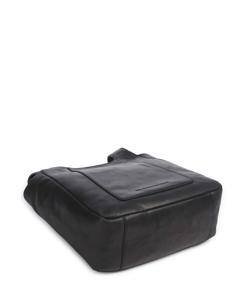 The Chesterfield Brand Wax Pull Up Cow Tofino Shopper black
