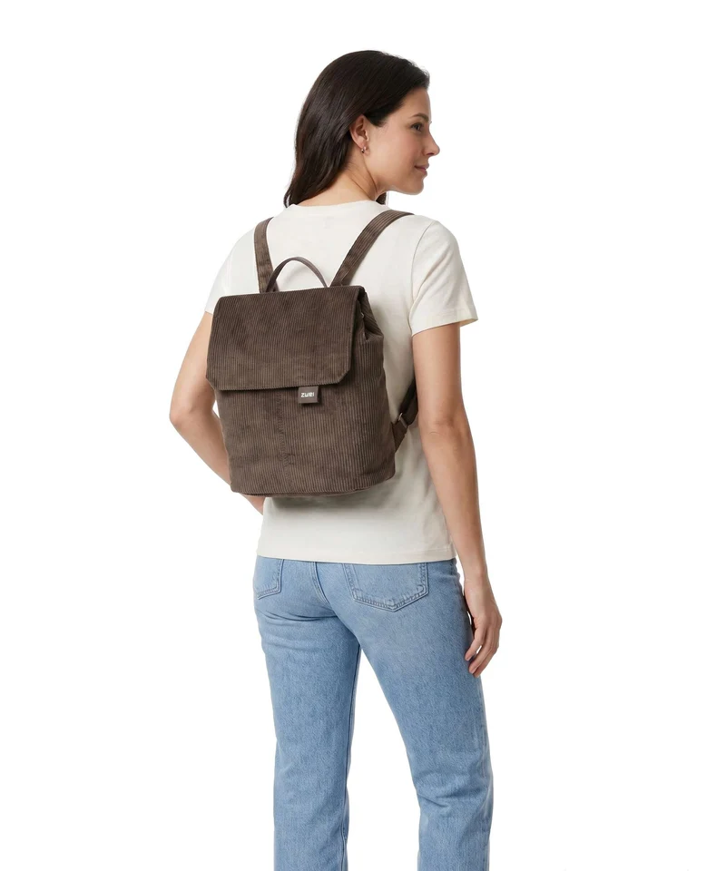 Zwei Mademoiselle.M MR8 Rucksack cord/wood