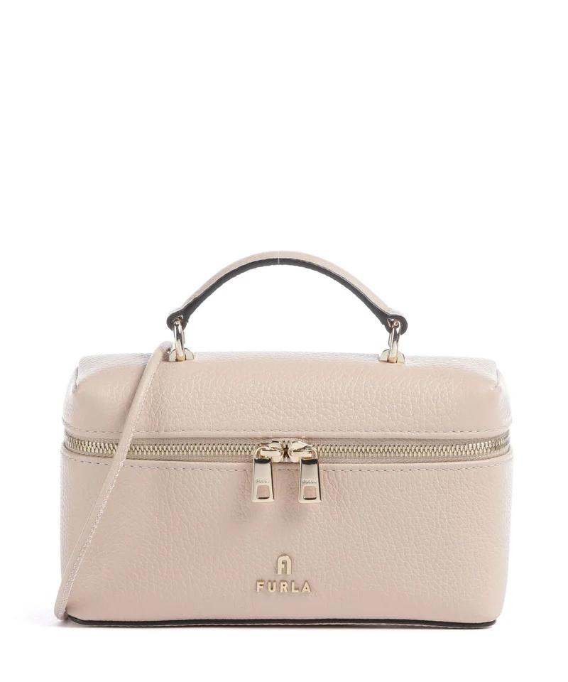 Furla Camelia Micro Umhängetasche cotone