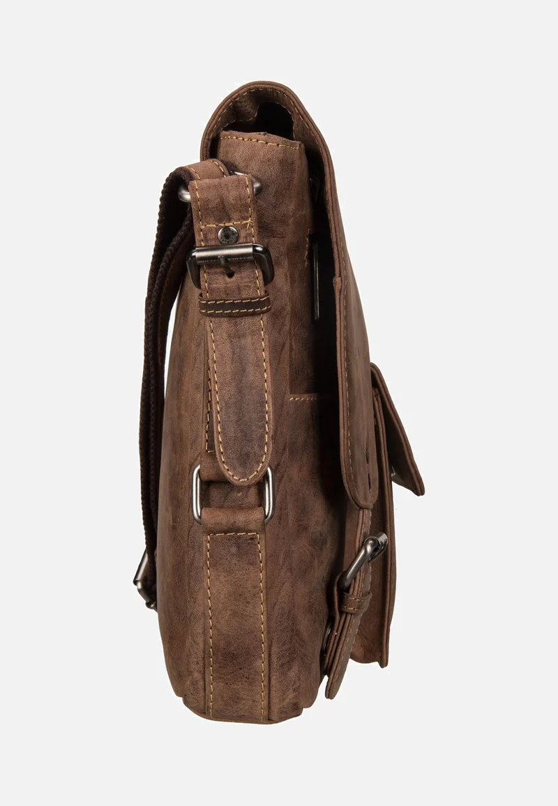 Vintage Revival Messenger 1913 Sattelbraun - Messenger Bag