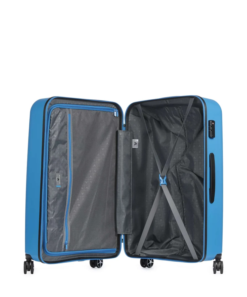 Roncato Electron 2.0 4-Rollen Trolley bluette