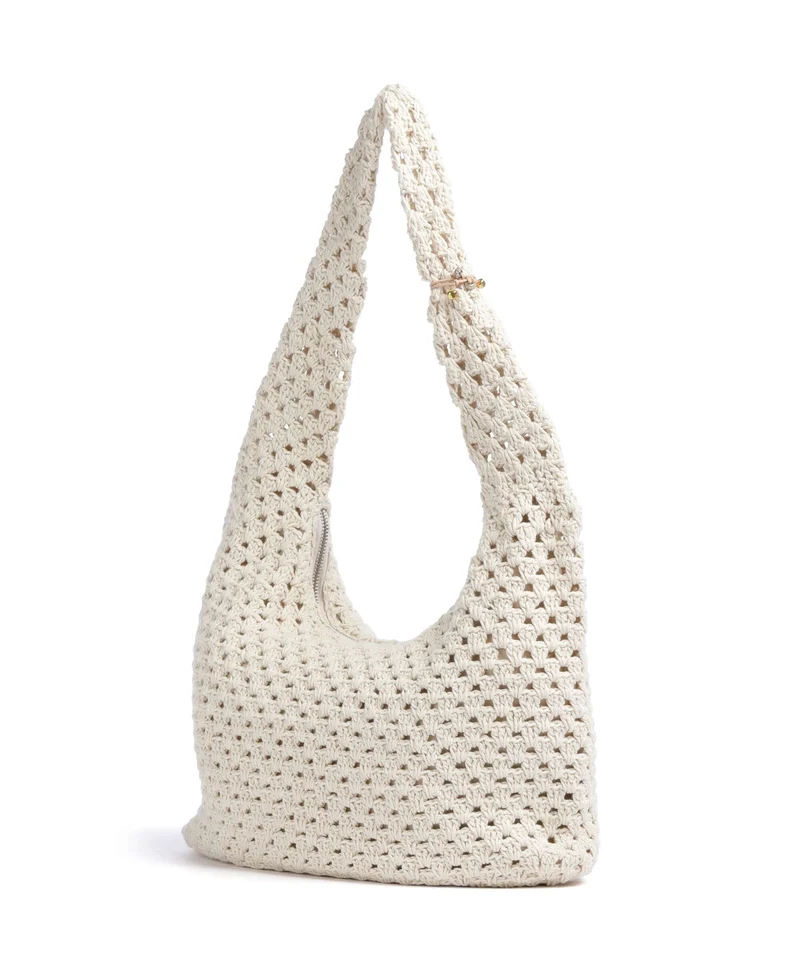 Anokhi Beuteltasche beige