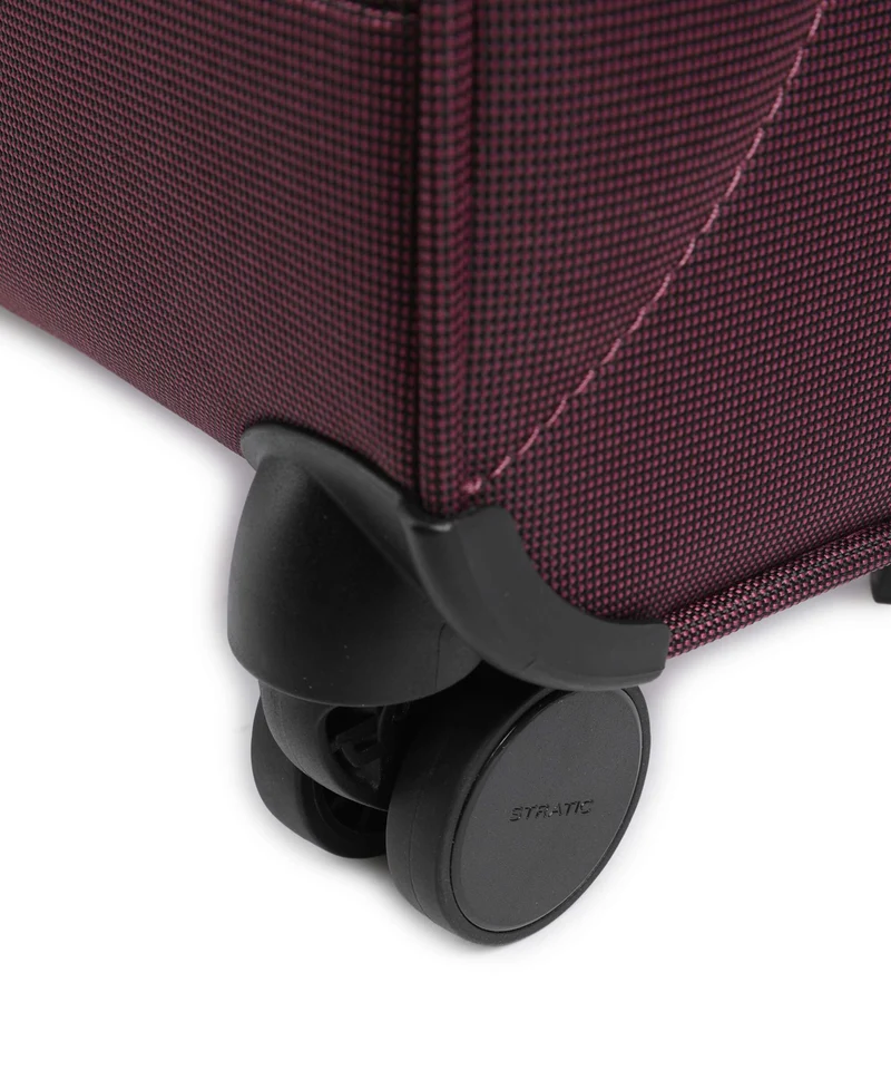 Stratic Bendigo Light+ 4-Rollen Trolley aubergine