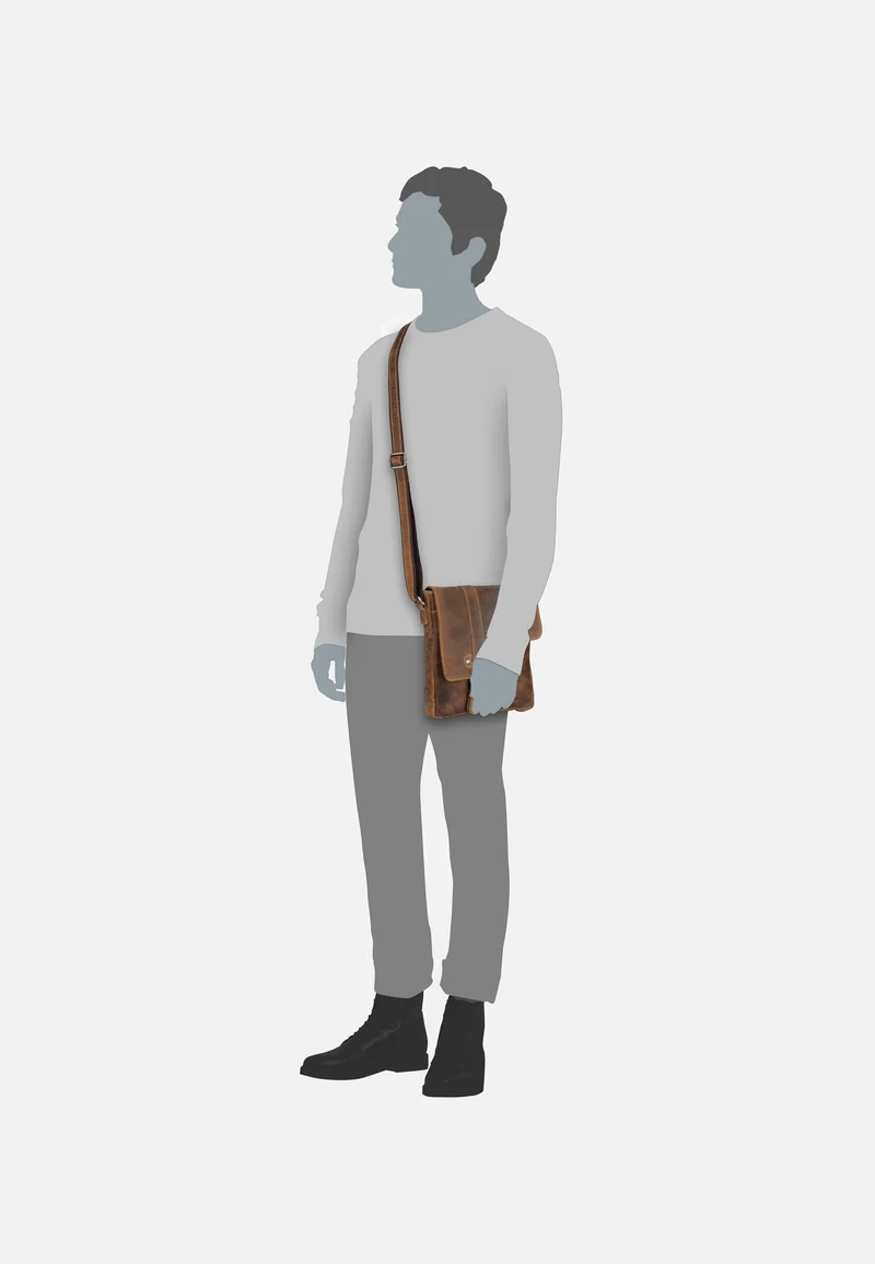 Vintage 1650/5 Sattelbraun - Crossbody Bag