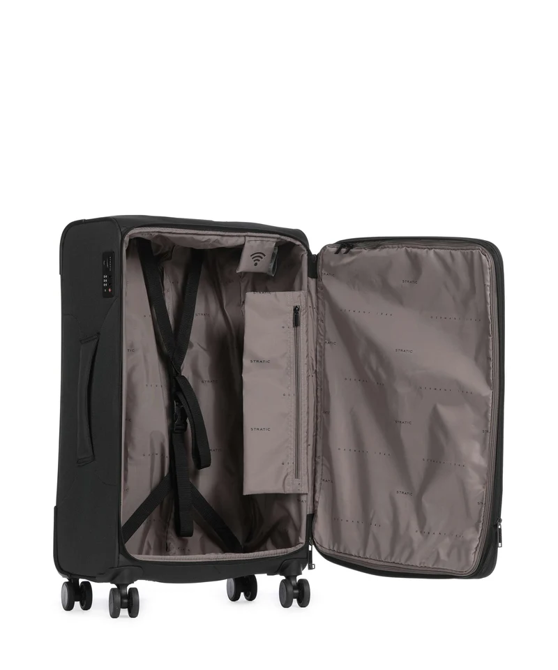 Stratic Bendigo Light+ 4-Rollen Trolley black
