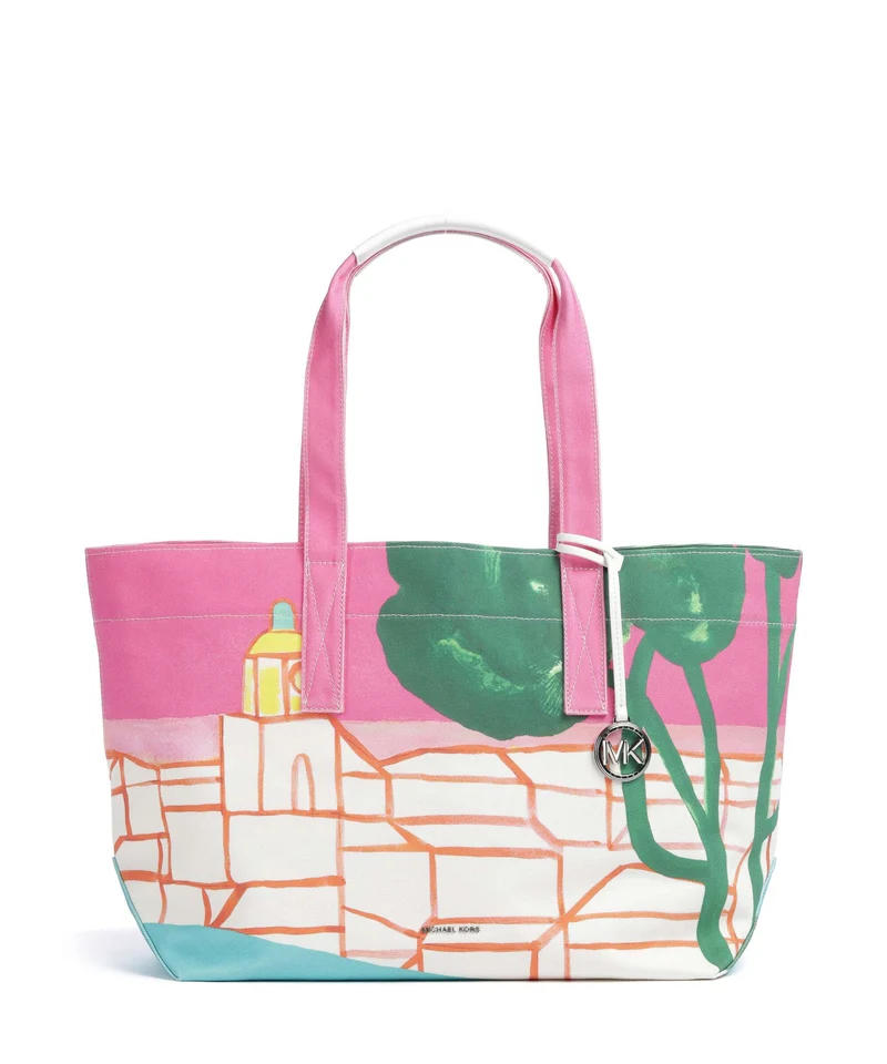 Michael Kors The Michael Bag Shopper raspberry/multicolour