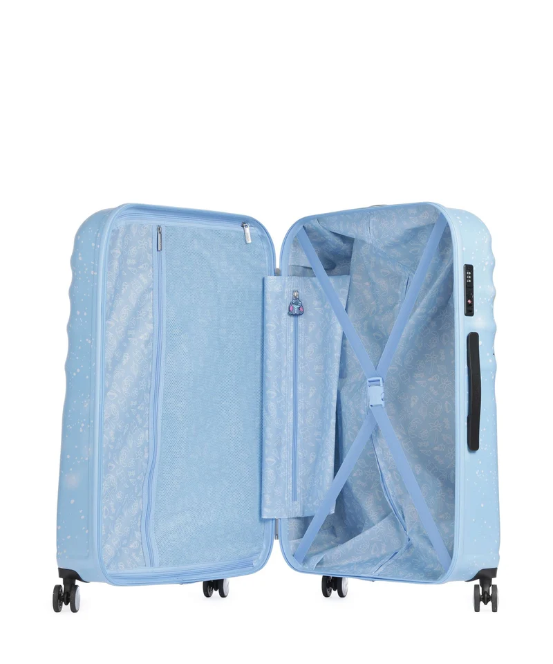 American Tourister Wavebreaker Disney 4-Rollen Trolley stitch universe