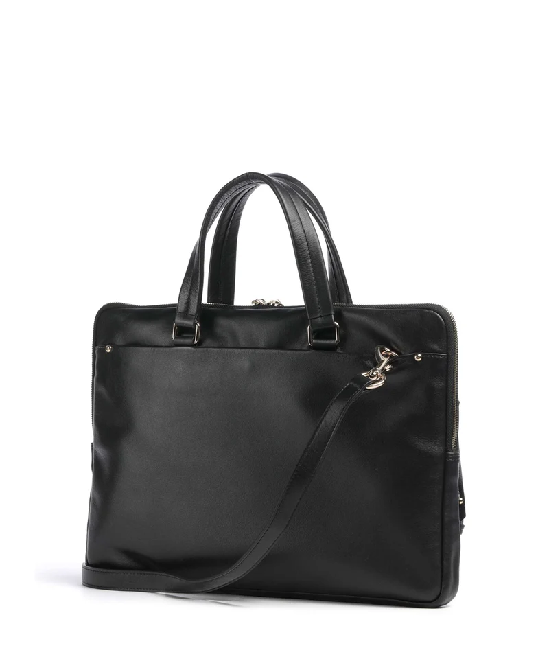 DuDu Bags Pocket Dots Laptoptasche nero