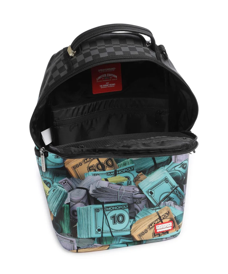 Sprayground Monopoly Money Stacks Rucksack multicolour