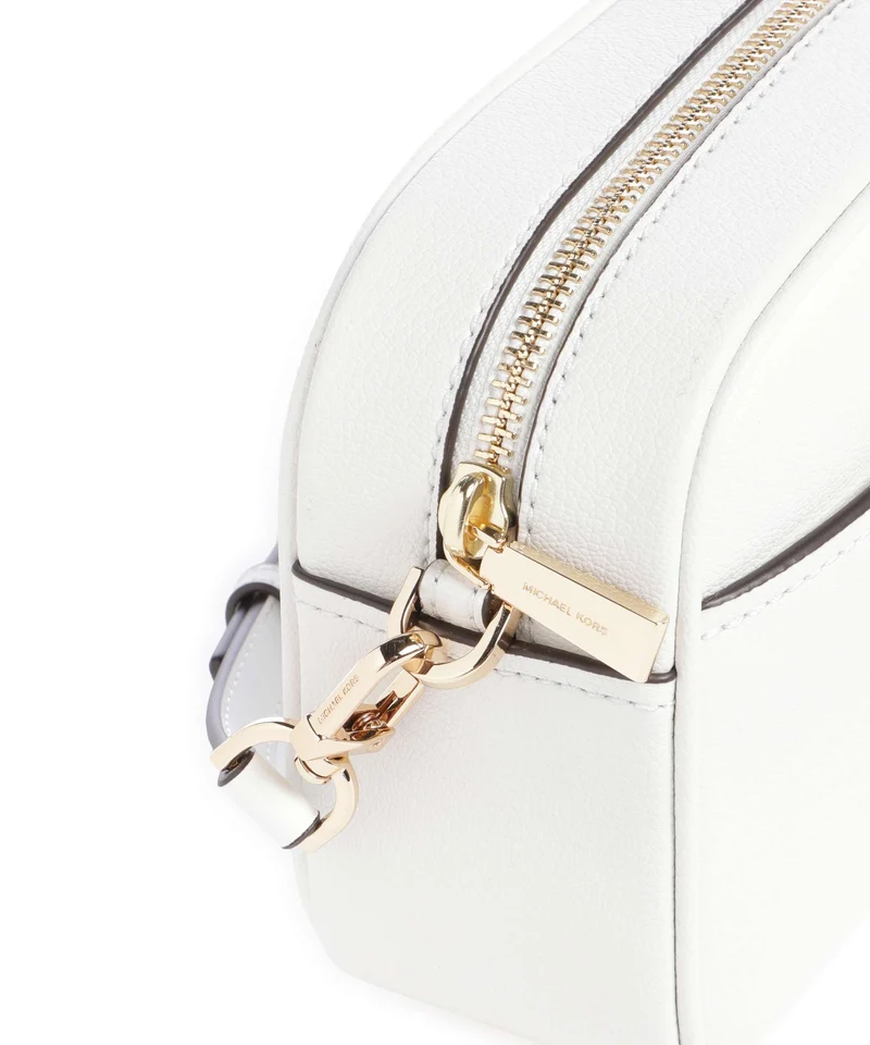 Michael Kors Jet Set Small Umhängetasche optic white