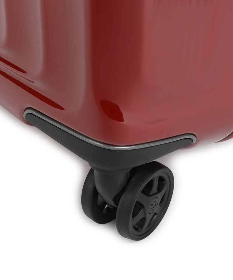 Samsonite Nuon 4-Rollen Trolley metallic red