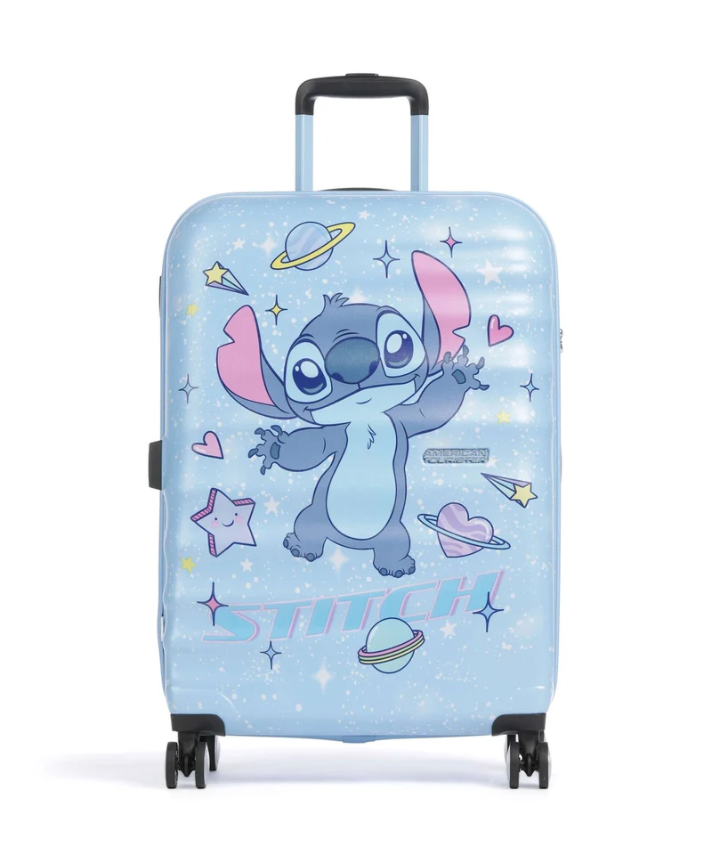 American Tourister Wavebreaker Disney 4-Rollen Trolley stitch universe