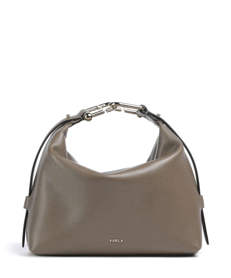 Furla Tonie M Beuteltasche muddy gray