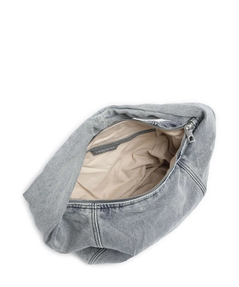 Liebeskind Farrah II Denim M Beuteltasche blue denim