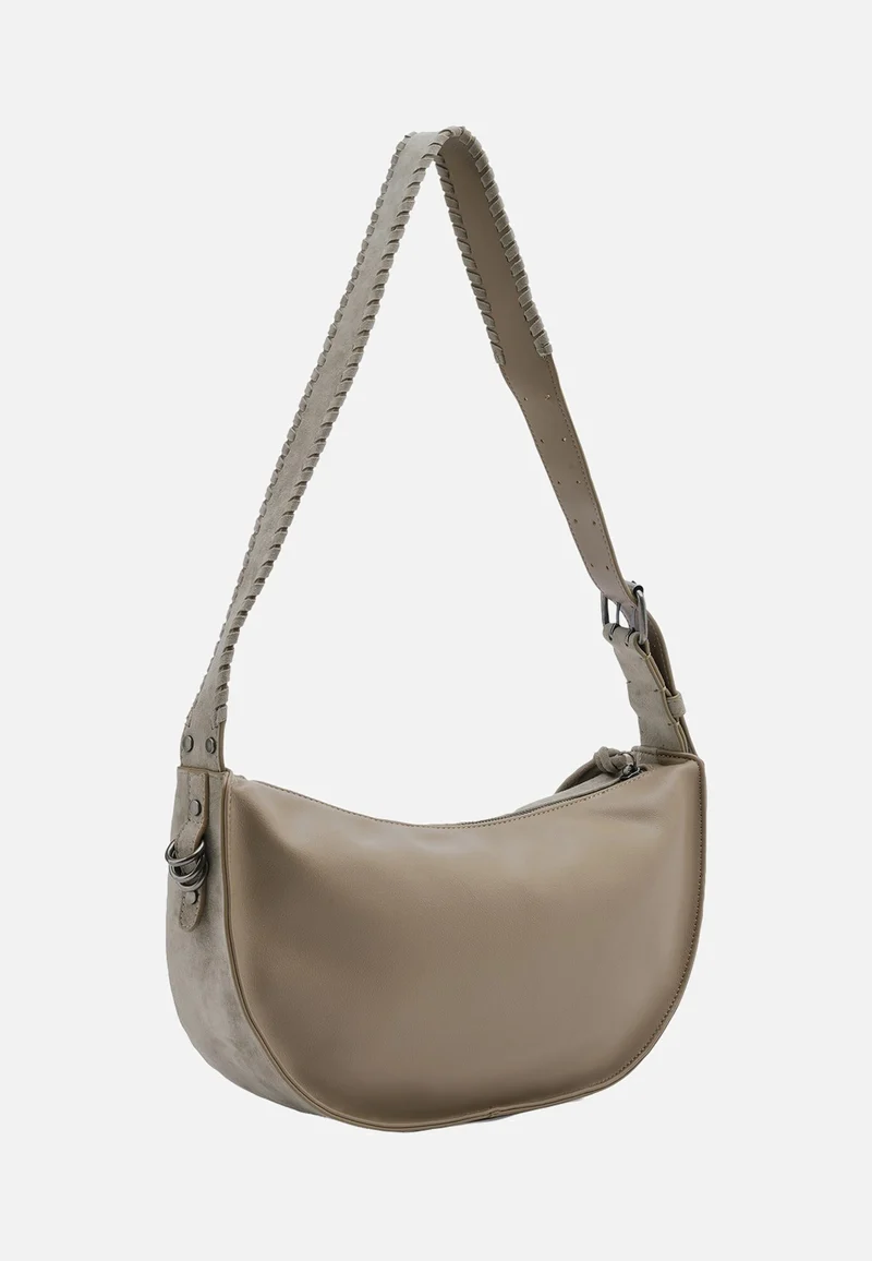 Whipstitch Soul Hobo Taupe - Hobo Bag