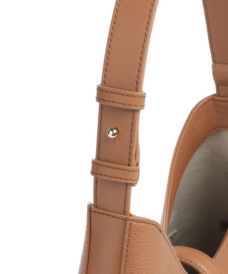 Furla Goccia S Schultertasche brandy