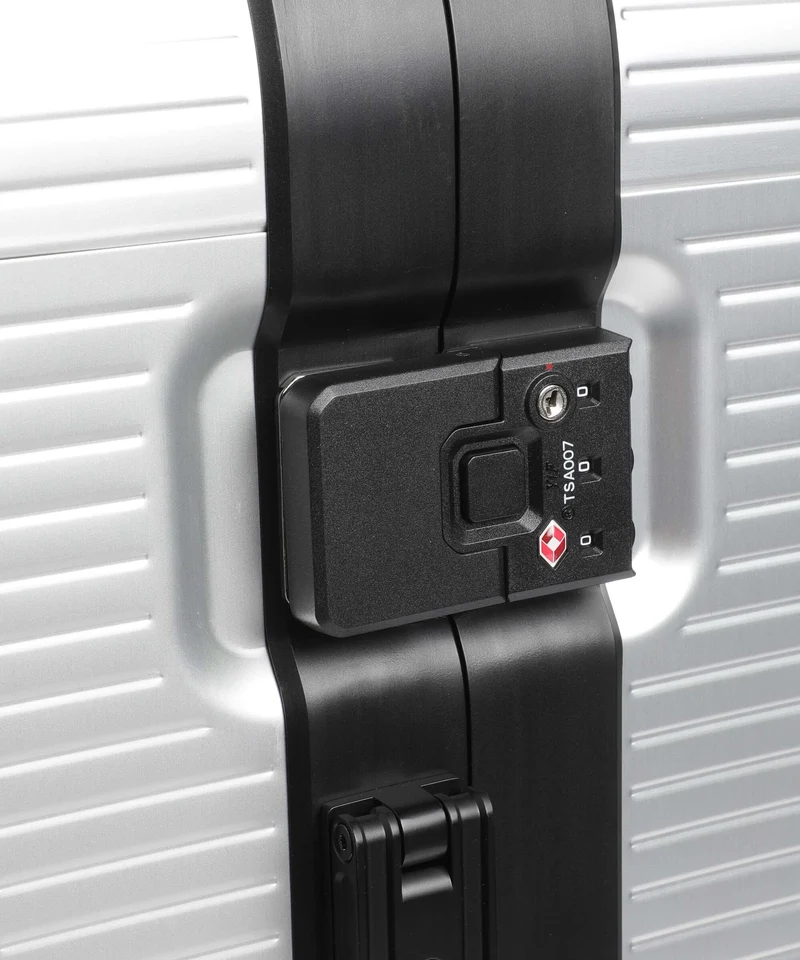 Db Ramverk Alu 4-Rollen Trolley silver/onyx
