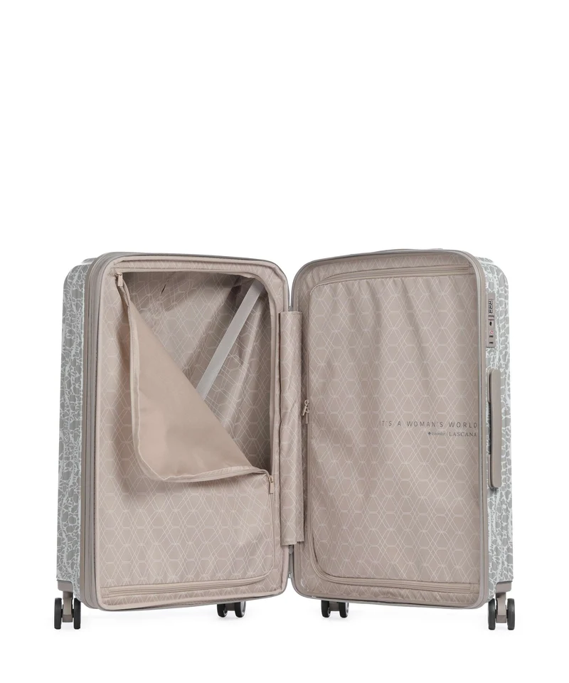 Travelite Lascana Edition 4-Rollen Trolley champagne