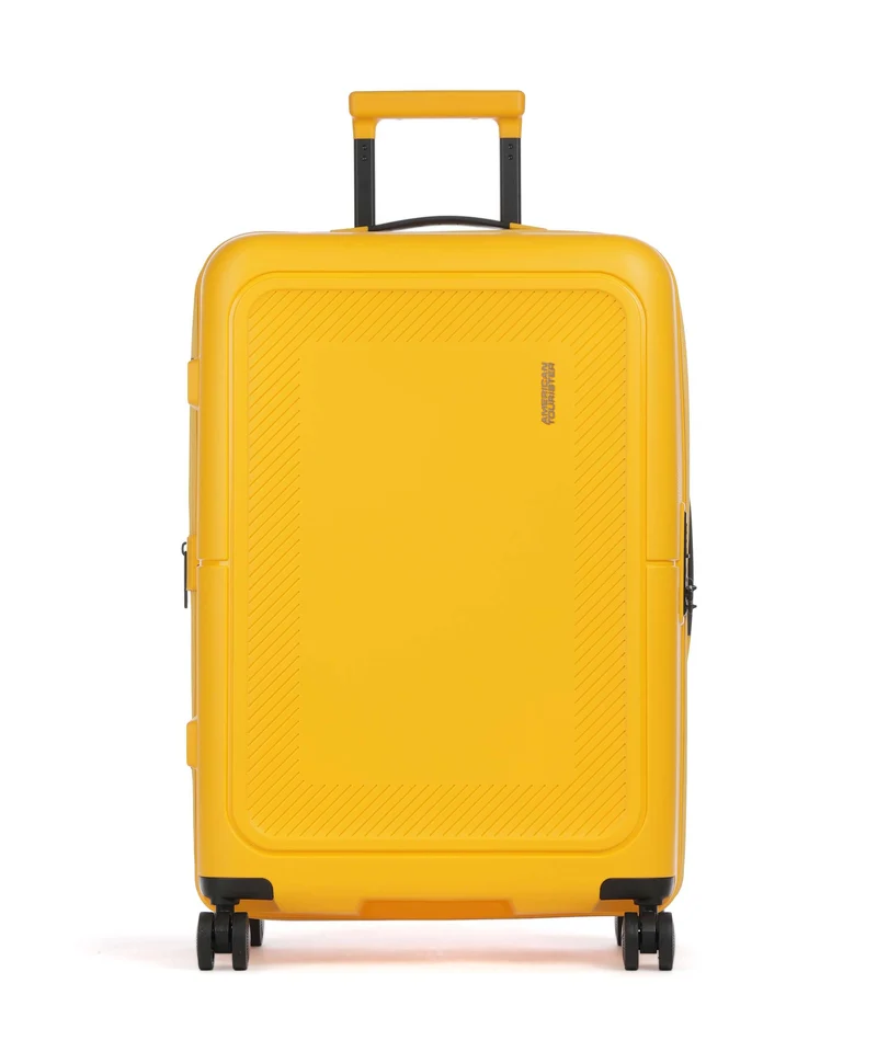 American Tourister Dashpop 4-Rollen Trolley golden yellow