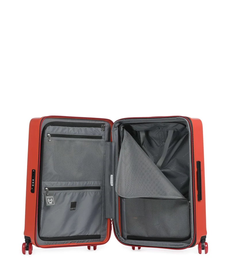 Stratic Buzz 4-Rollen Trolley rosso/clay