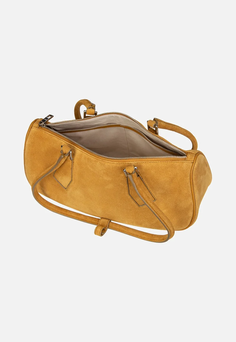 Cecile Satchel M Suede Honey Suede - Bucket Bag