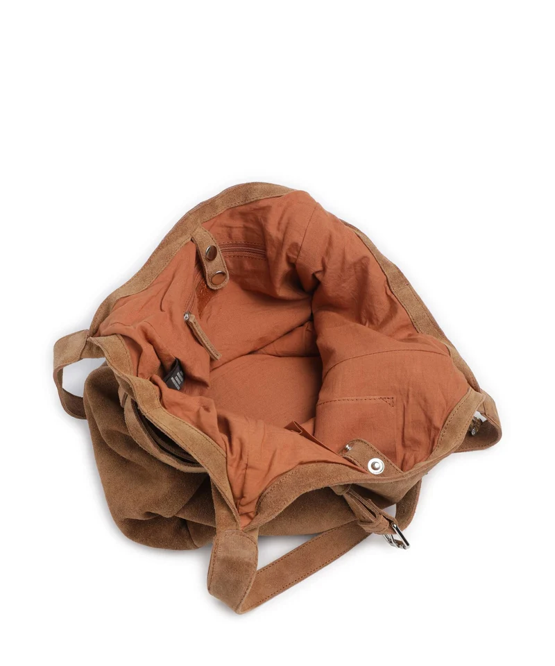 Anokhi Beuteltasche cognac