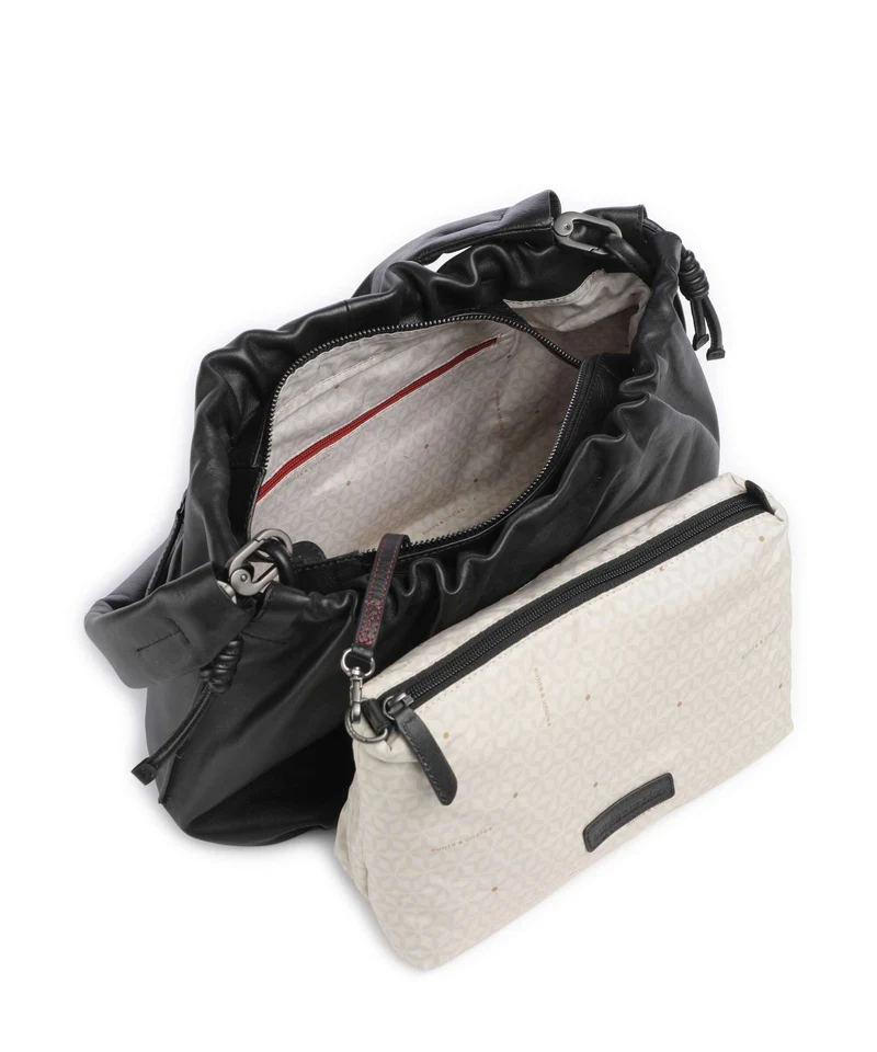 Aunts & Uncles Bohemian Vibes Bloom Beuteltasche jet black