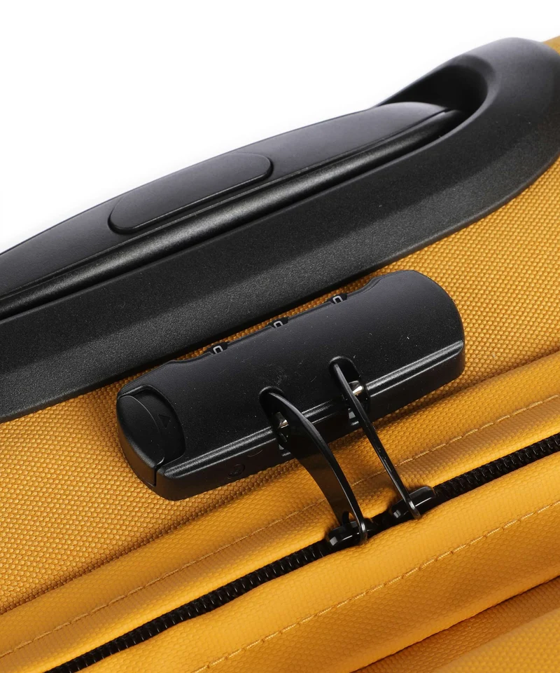 Travelite Bolonia Rollenreisetasche yellow