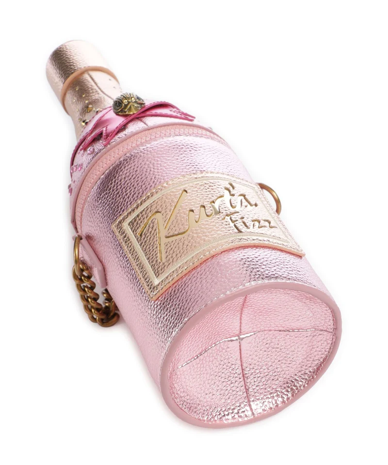 Kurt Geiger Champagne Bottle Umhängetasche pink