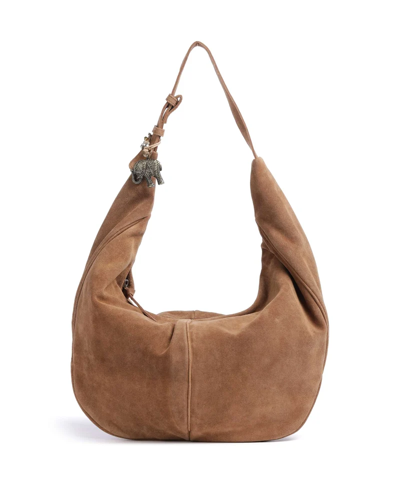 Anokhi Beuteltasche cognac