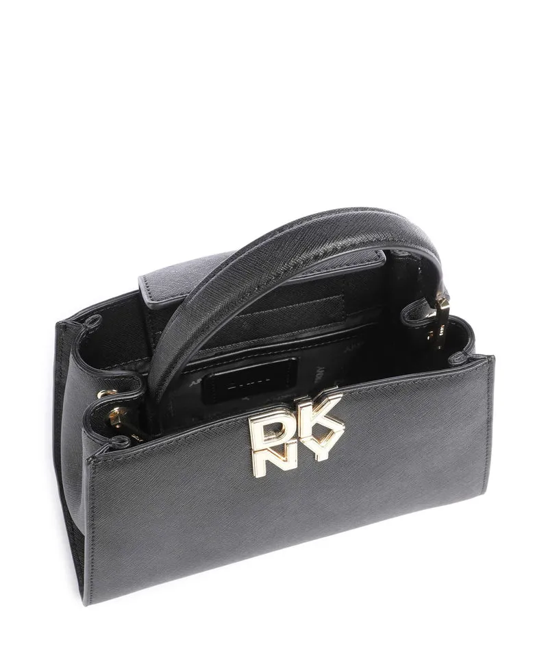 DKNY Foster Small Handtasche black/gold