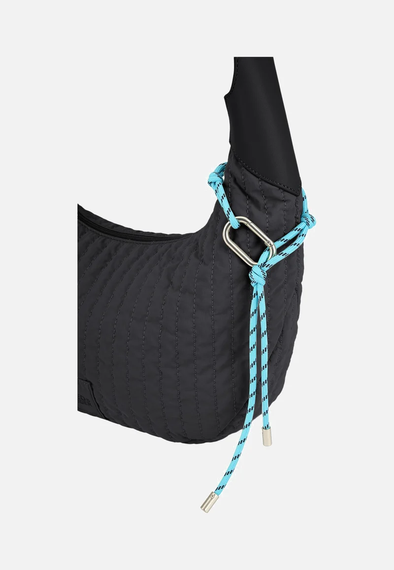 Just Flow Round Hobo Black - Hobo Bag