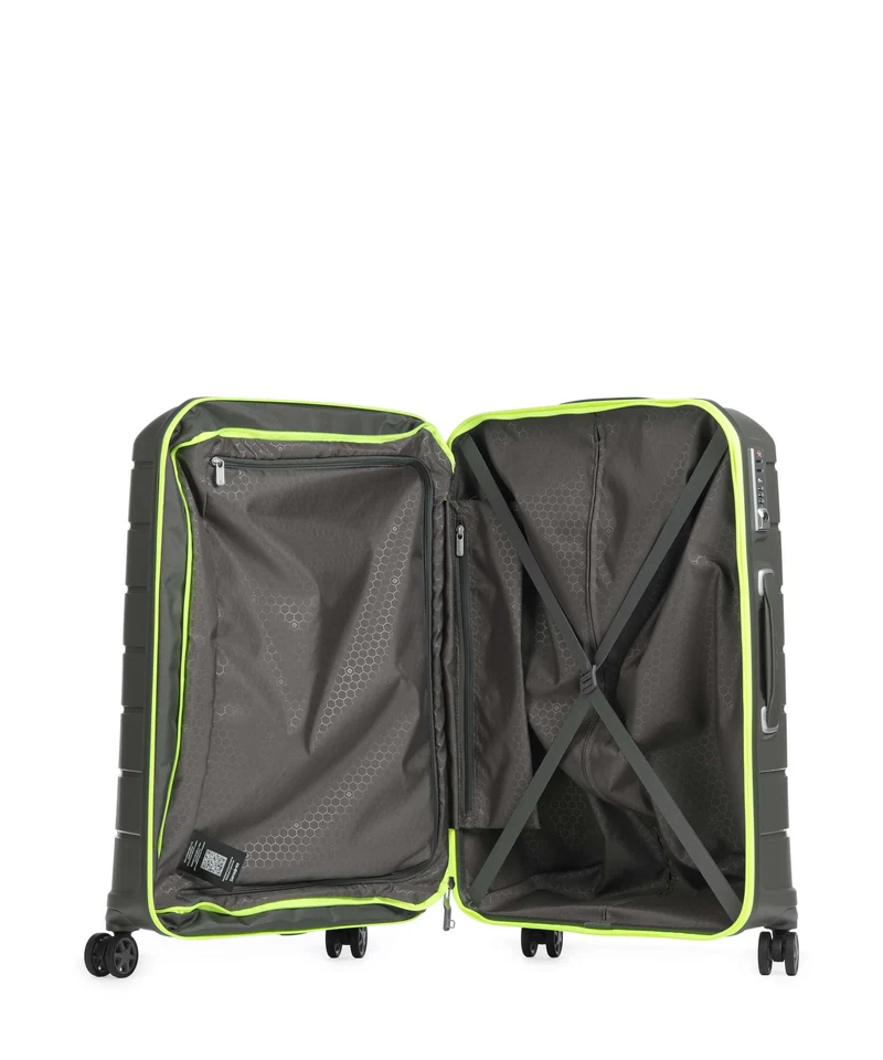 Samsonite Flux Exp 4-Rollen Trolley dark olive