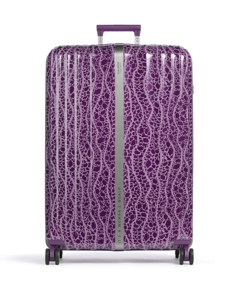 Travelite Lascana Edition 4-Rollen Trolley plum