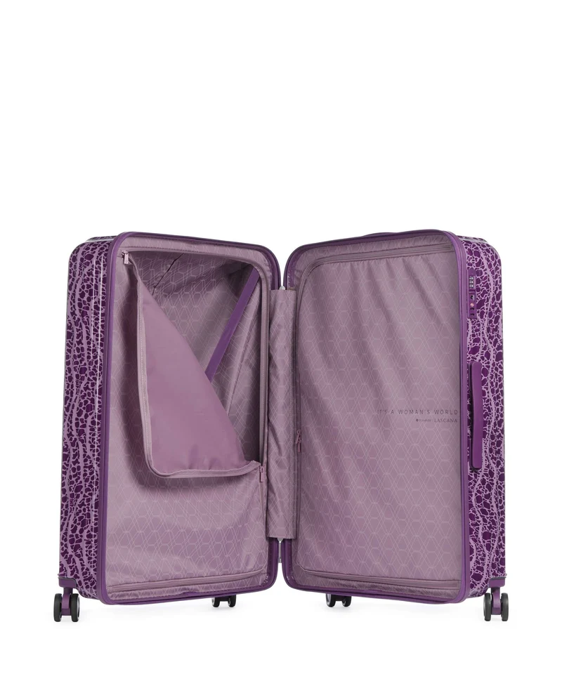 Travelite Lascana Edition 4-Rollen Trolley plum
