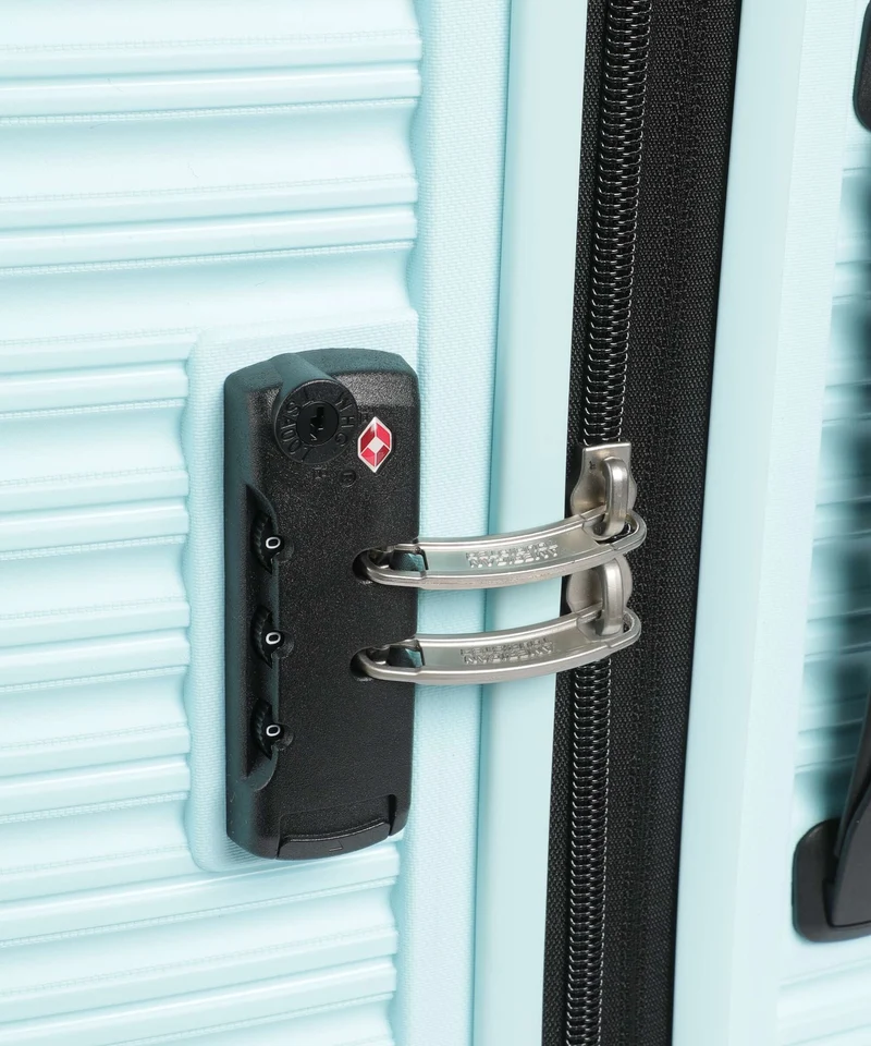American Tourister Liftoff 4-Rollen Trolley summer blue