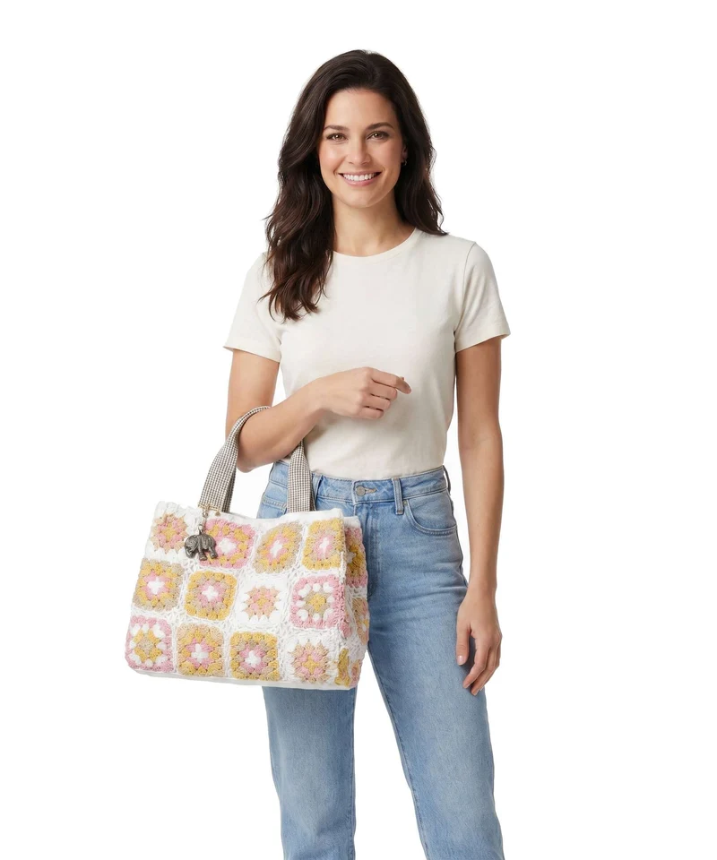 Anokhi Handtasche white