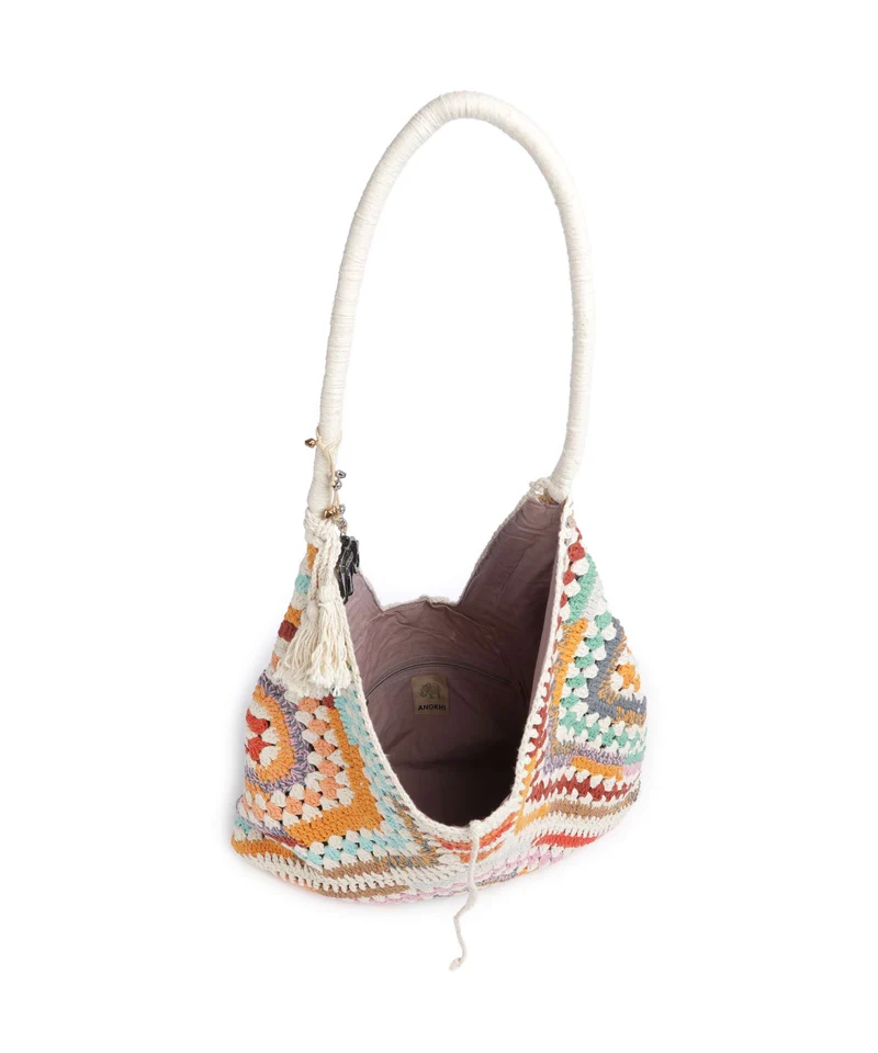 Anokhi Beuteltasche rainbow