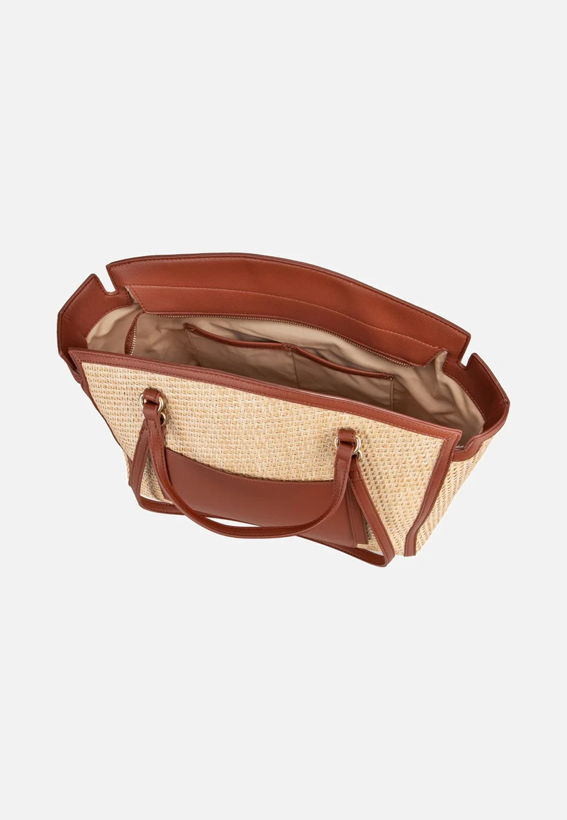 Demetra 901 Naturale/Cuoio - Shopper