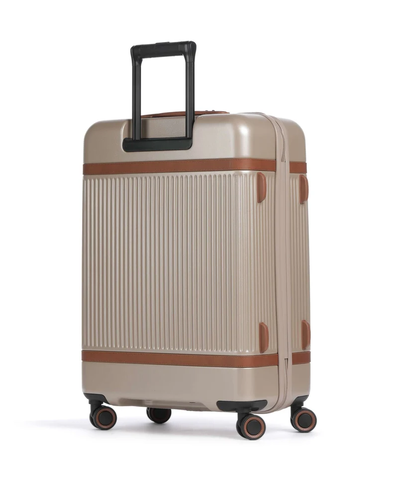 The Chesterfield Brand Zuna 4-Rollen Trolley Set champagne