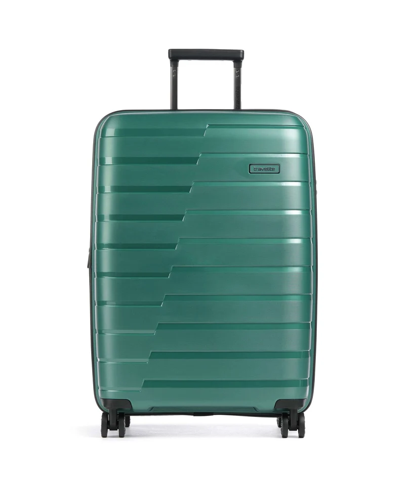 Travelite Air Base 4-Rollen Trolley smaragd
