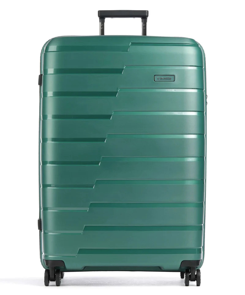 Travelite Air Base 4-Rollen Trolley smaragd