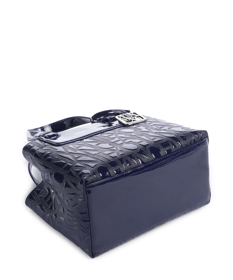 Armani Exchange Liz Patent S Handtasche abyss